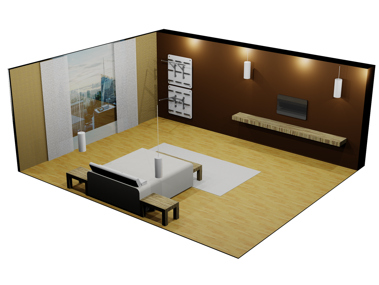 Área de 2 m²